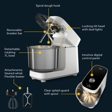Load image into Gallery viewer, Ooni Halo Pro Spiral Dough Mixer