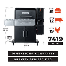 Load image into Gallery viewer, Masterbuilt Gravity Series® 1150 Digital Charcoal Grill + Smoker