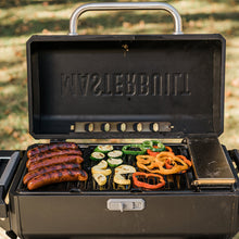 Load image into Gallery viewer, Portable Charcoal Grill and Smoker with Cart