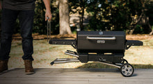 Load image into Gallery viewer, Portable Charcoal Grill and Smoker with Cart