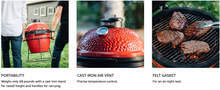 Load image into Gallery viewer, Kamado Joe Jr™ with Cast Iron Stand