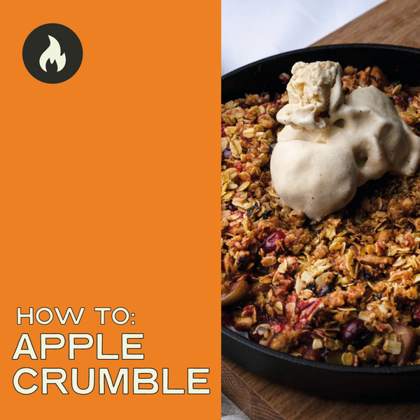 Ooni Recipe Book: Apple and Cranberry Crumble