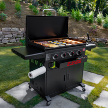 Load image into Gallery viewer, Char-griller® - Flat Iron™ Premium 4 Burner Gas Griddle / Plancha (no regulator)
