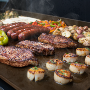 Char-griller® - Flat Iron™ Premium 4 Burner Gas Griddle / Plancha (no regulator)