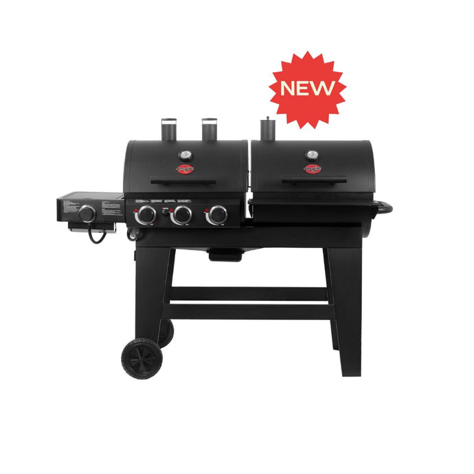 Char-griller® - Double Play Gas & Charcoal Grill (no regulator)