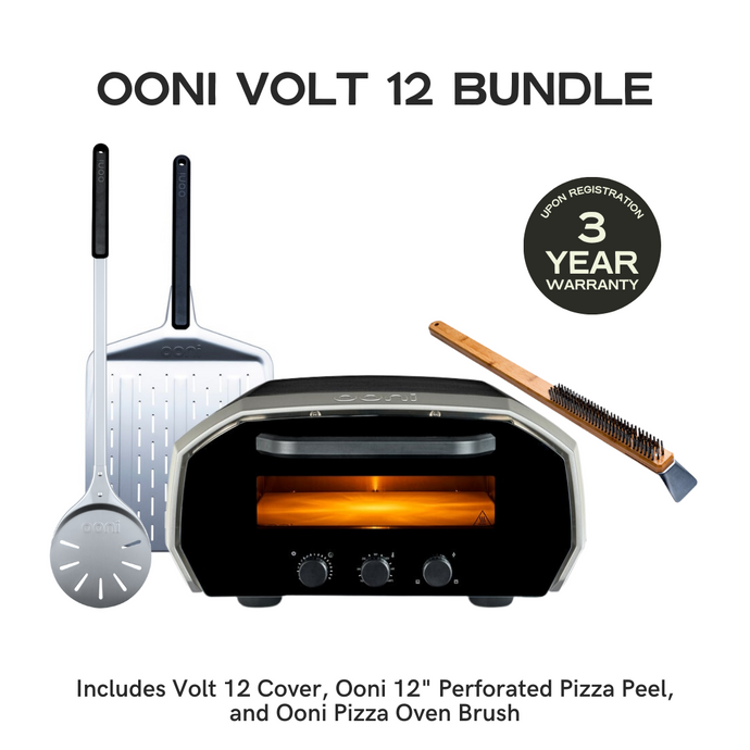 Ooni Volt 12 Pizza Oven Ultimate Cook's Bundle