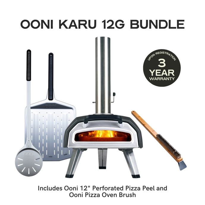 Ooni Karu 12G Pizza Oven Ultimate Cook's Bundle – Oven Depot
