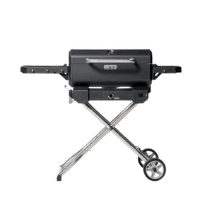 Portable Charcoal Grill and Smoker with Cart