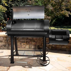Competition Pro Offset Smoker Charcoal Grill