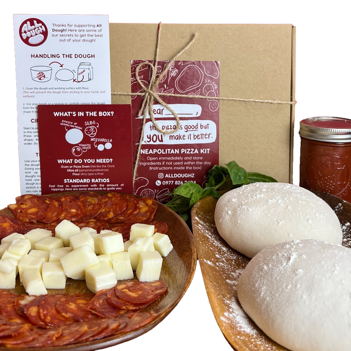 All Dough: Neapolitan Pizza Kit (2 Pizzas)