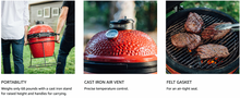 Load image into Gallery viewer, Kamado Joe Jr™ with Cast Iron Stand
